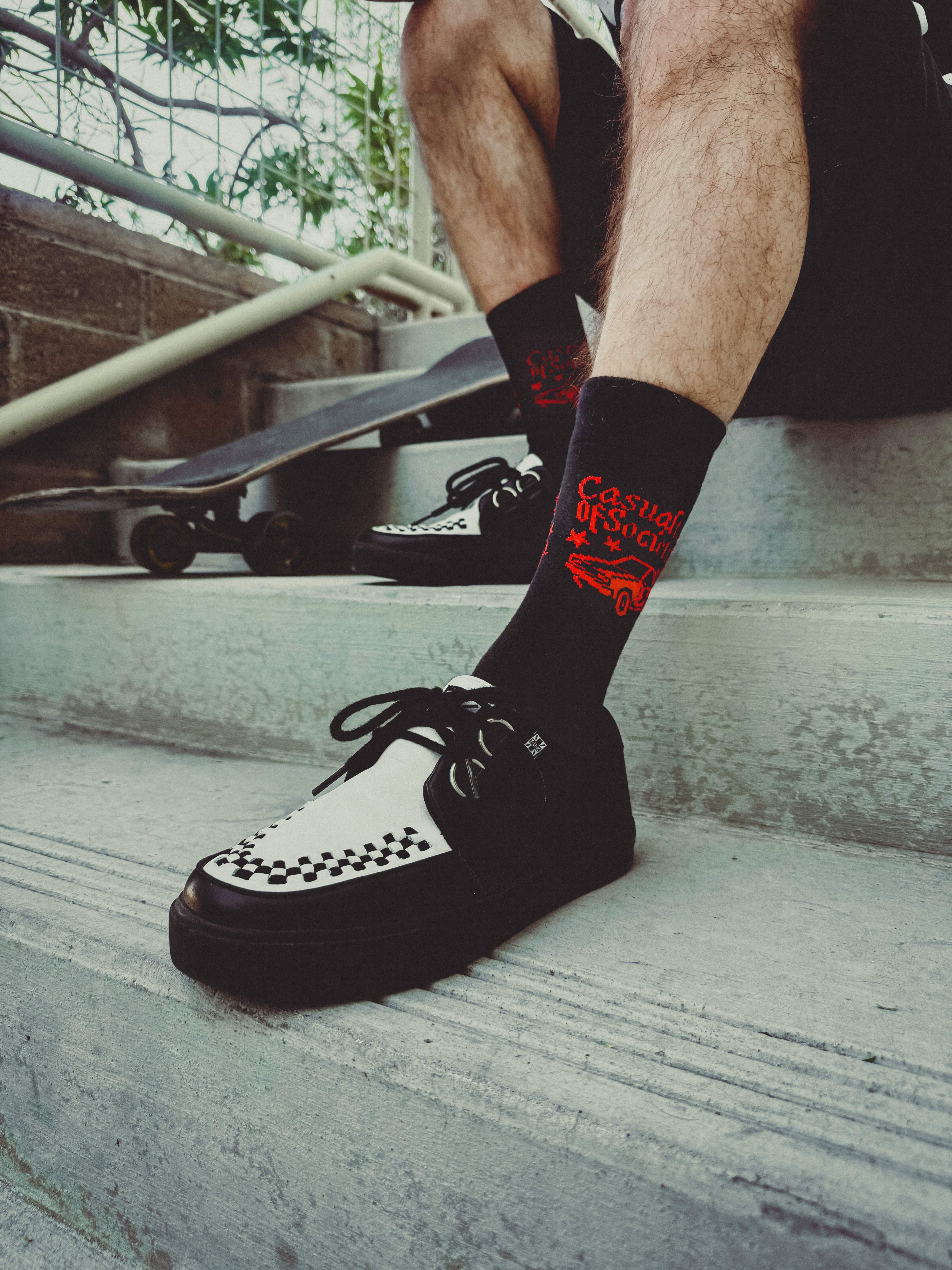 Casualty of Society Sock