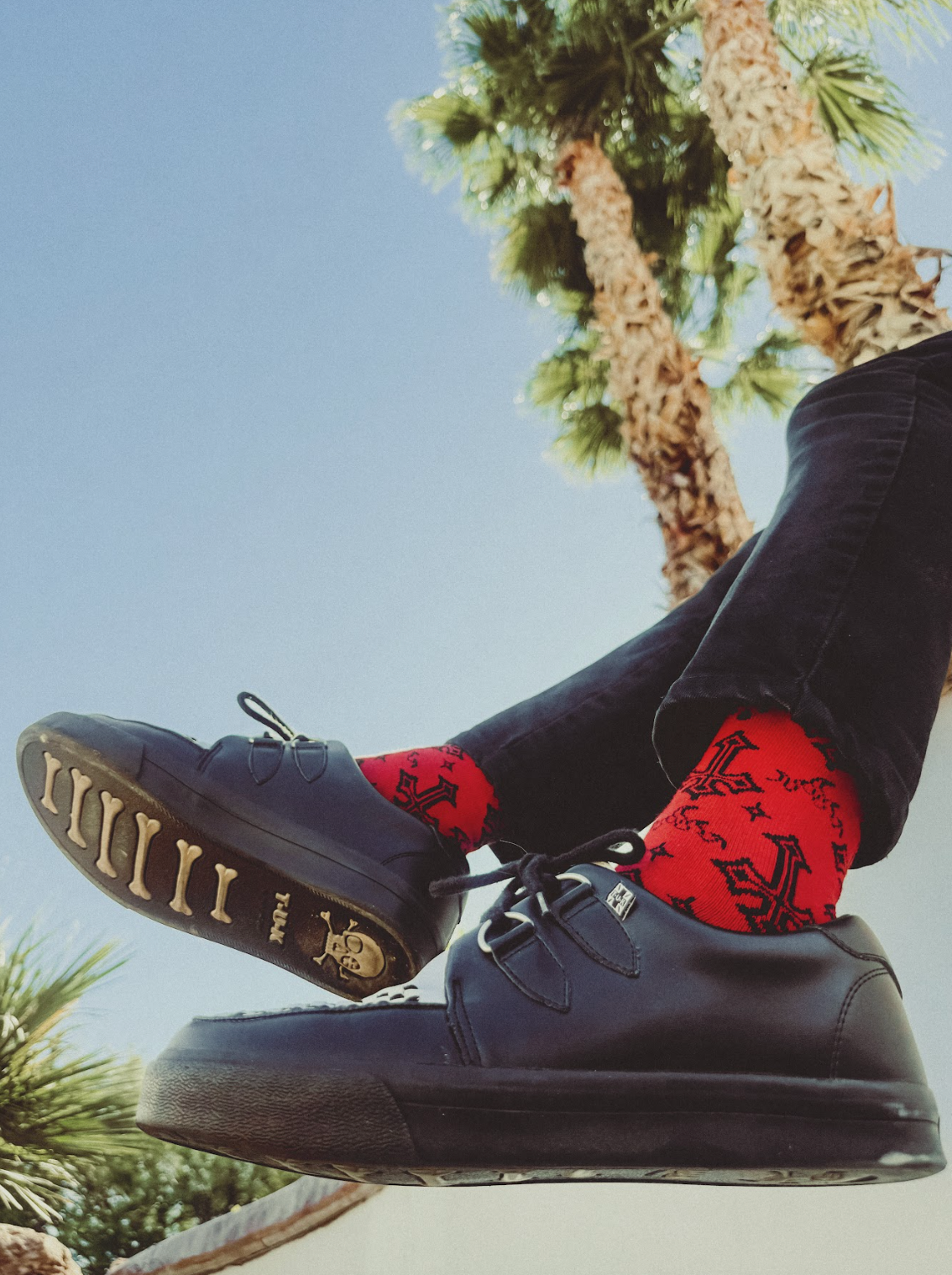 Blood In My Eyes Sock