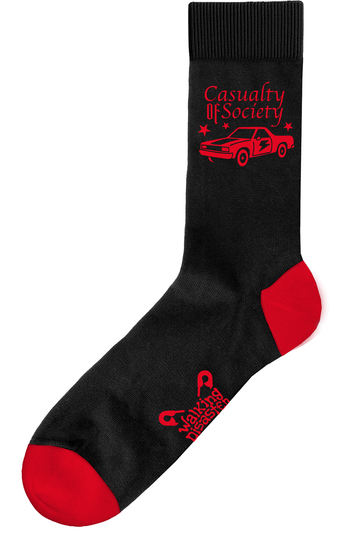 Casualty of Society Sock