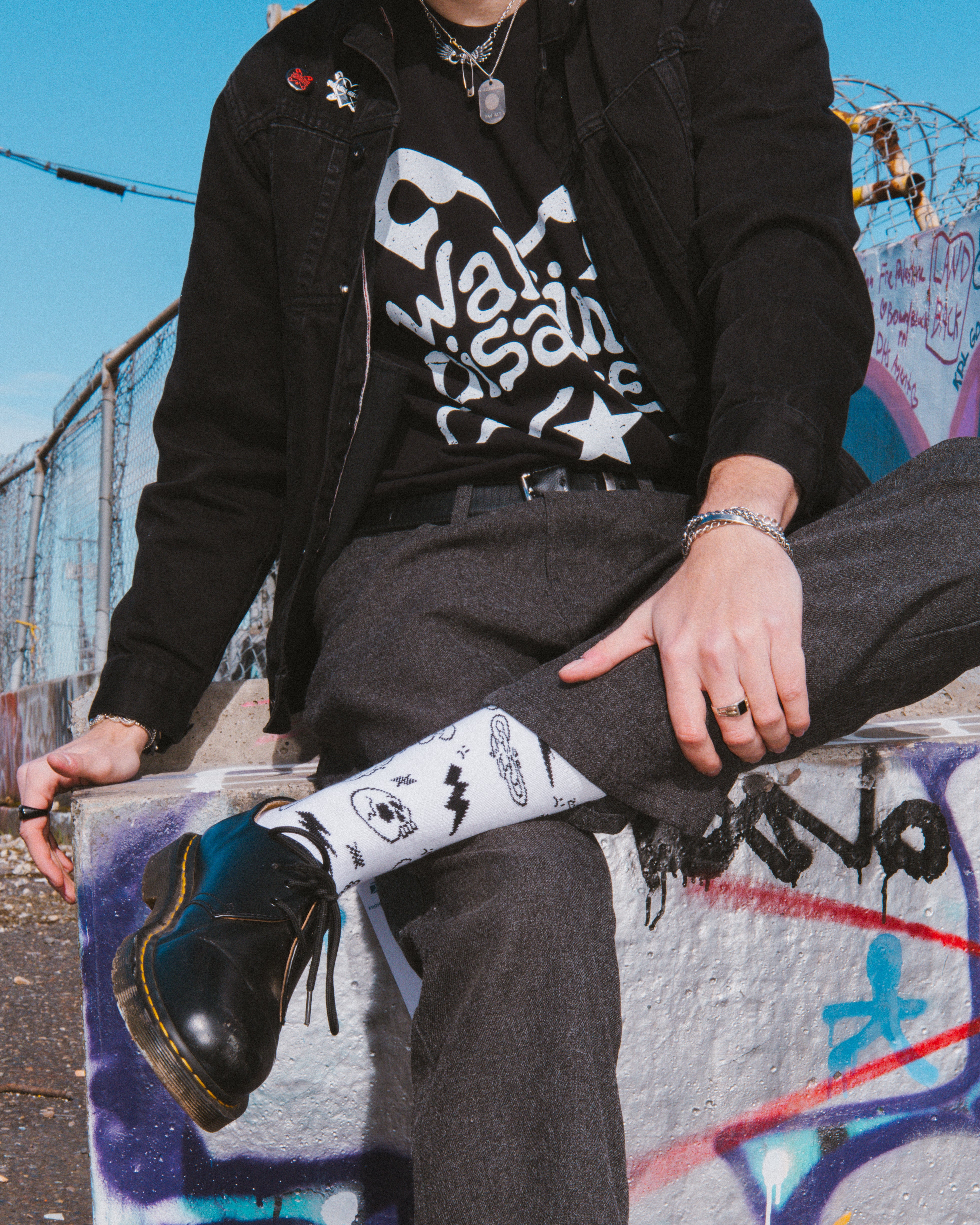 Own Your Chaos Tee - Red – Walking Disaster